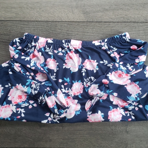 Strapless floral top - Picture 3 of 3